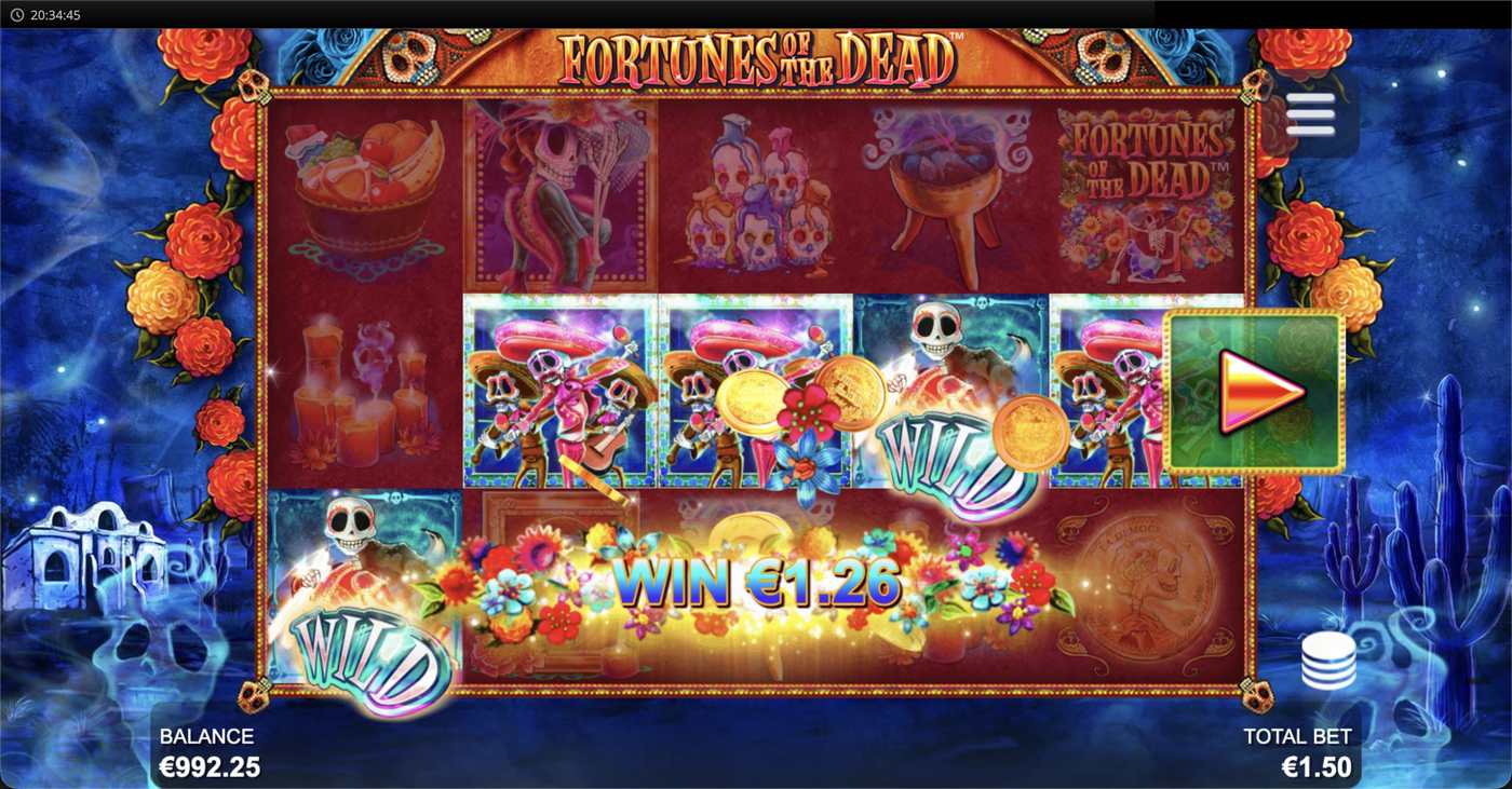 Fortunes of the Dead: image of winning