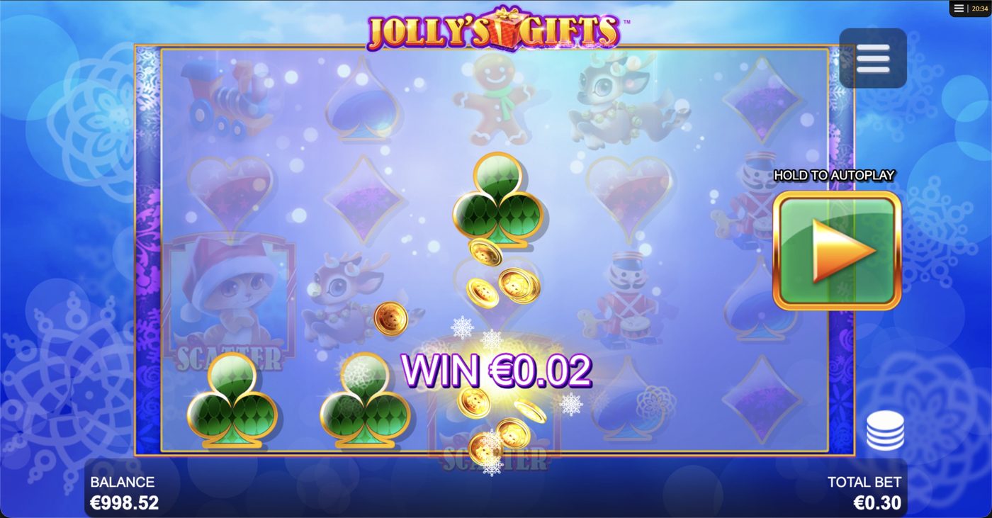 Jolly's Gifts: image of winning