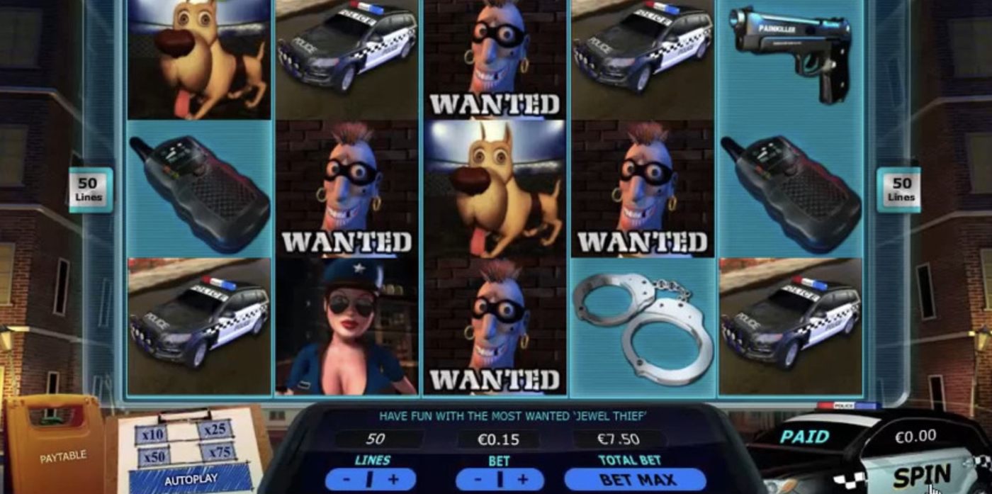 The Jewel Thief: image of main menu