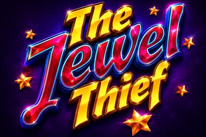 The Jewel Thief Online Slot Logo