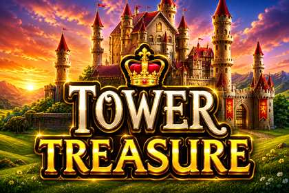 Tower Treasure Online Slot Logo