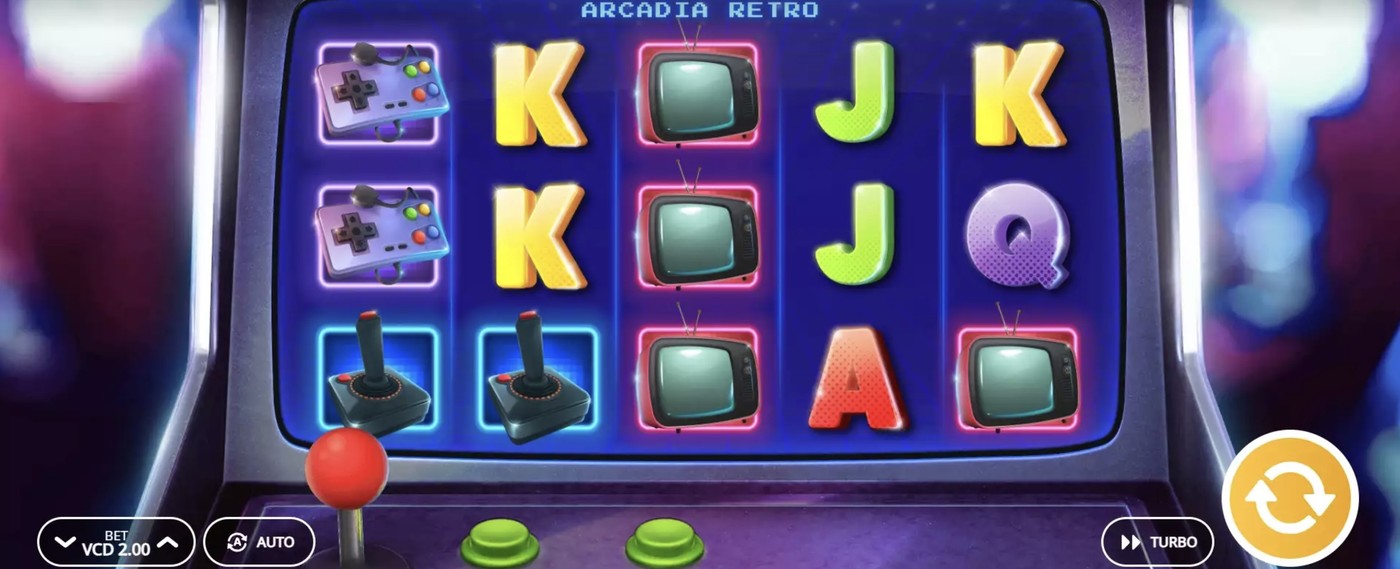 Arcadia Retro: image of main menu