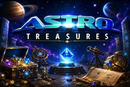 Astro Treasures Online Slot Logo