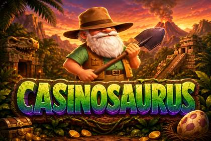 Casinosaurus Online Slot Logo