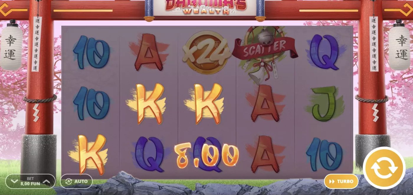 Daruma's Wealth: image of winning