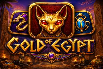Gold of Egypt Online Slot Logo