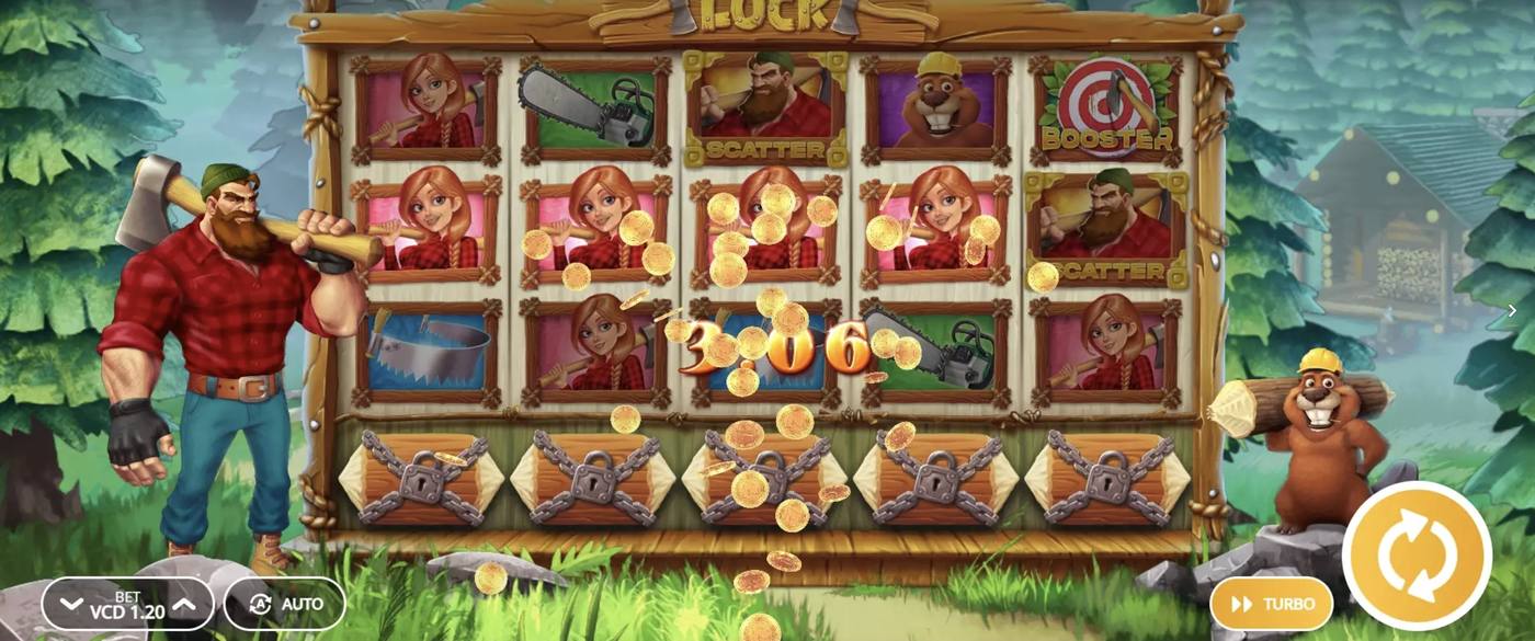 Lumberjack's Luck: image of winning