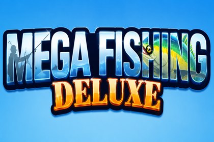 Mega Fishing Deluxe Online Slot Logo