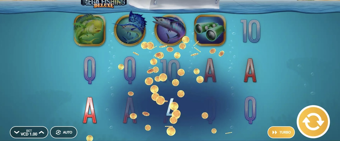 Mega Fishing Deluxe: image of winning