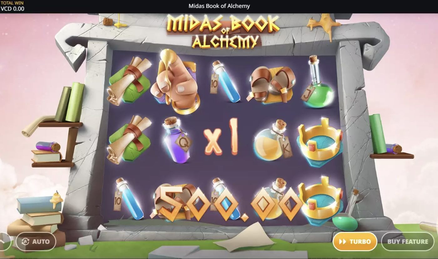 Midas Book of Alchemy: image of winning