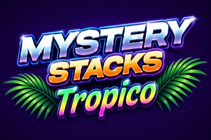 Mystery Stacks Tropico Online Slot Logo