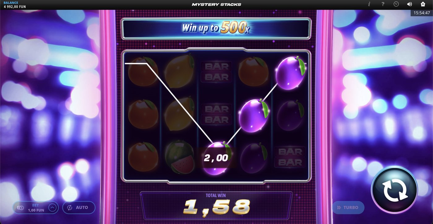 Mystery Stacks: image of winning
