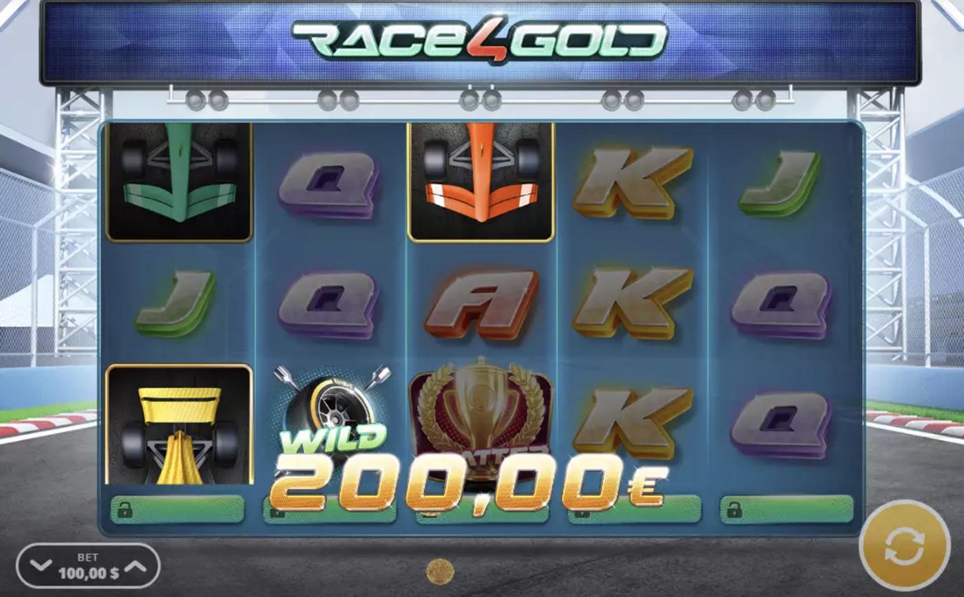Race4Gold: image of winning