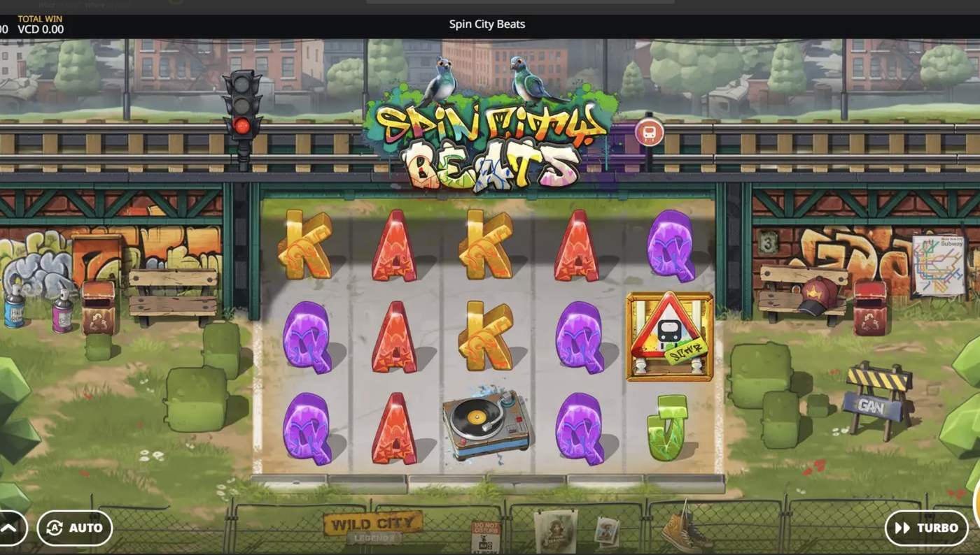 Spin City Beats: image of main menu