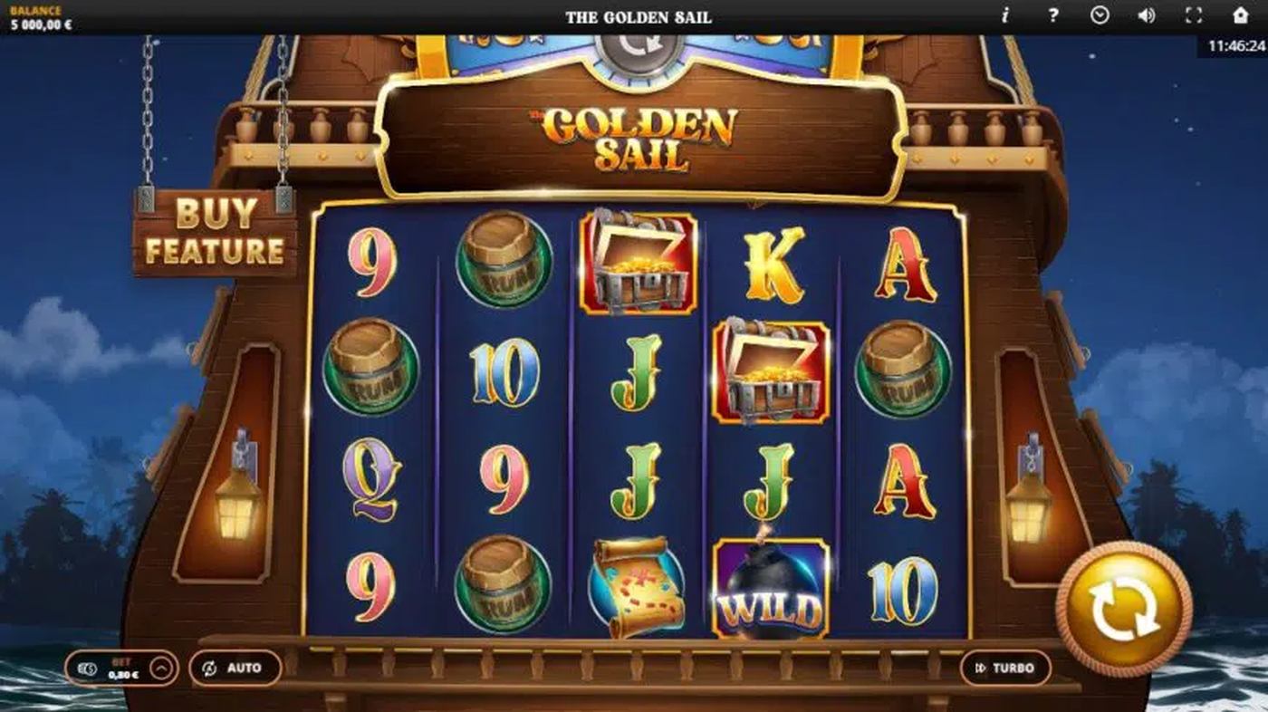 The Golden Sail: image of main menu