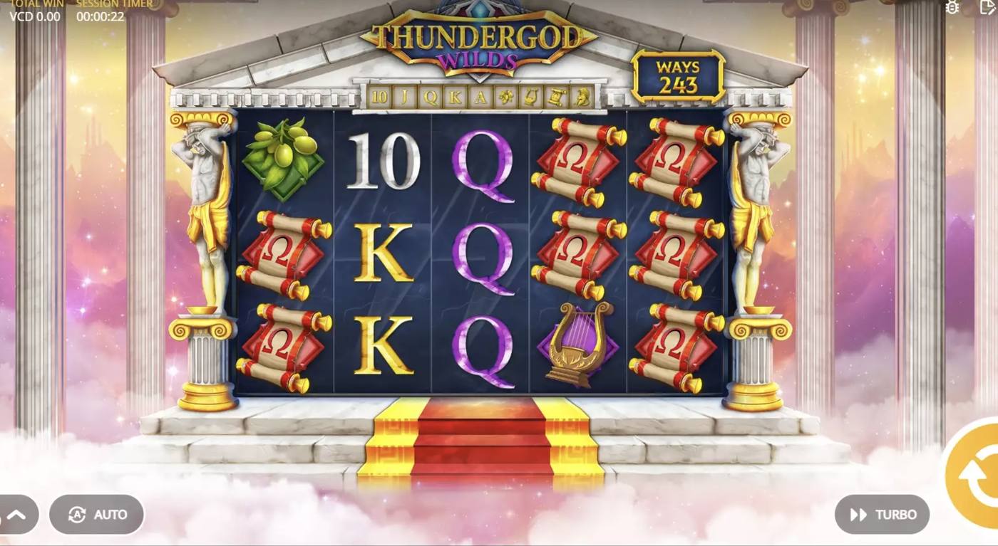 Thundergod Wilds: image of main menu