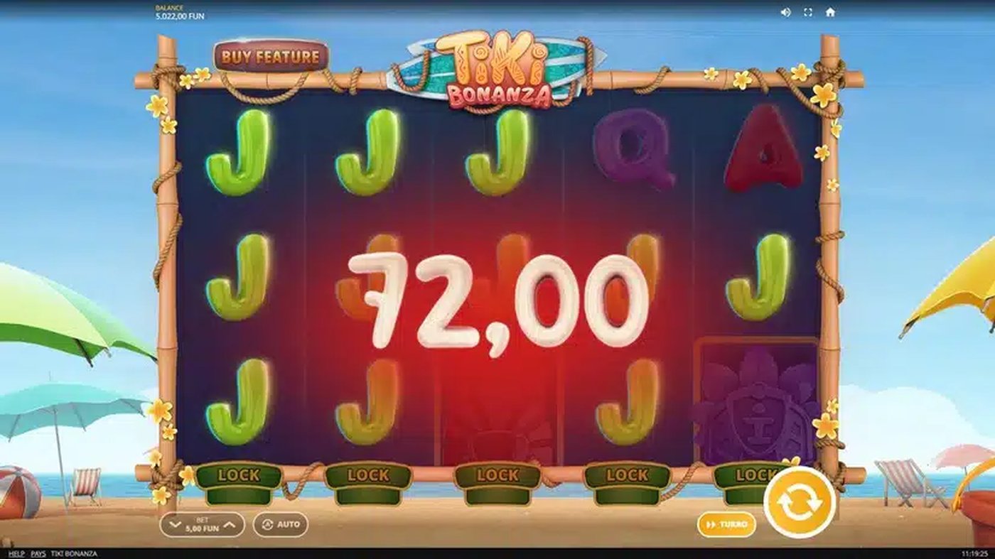 Tiki Bonanza: image of winning