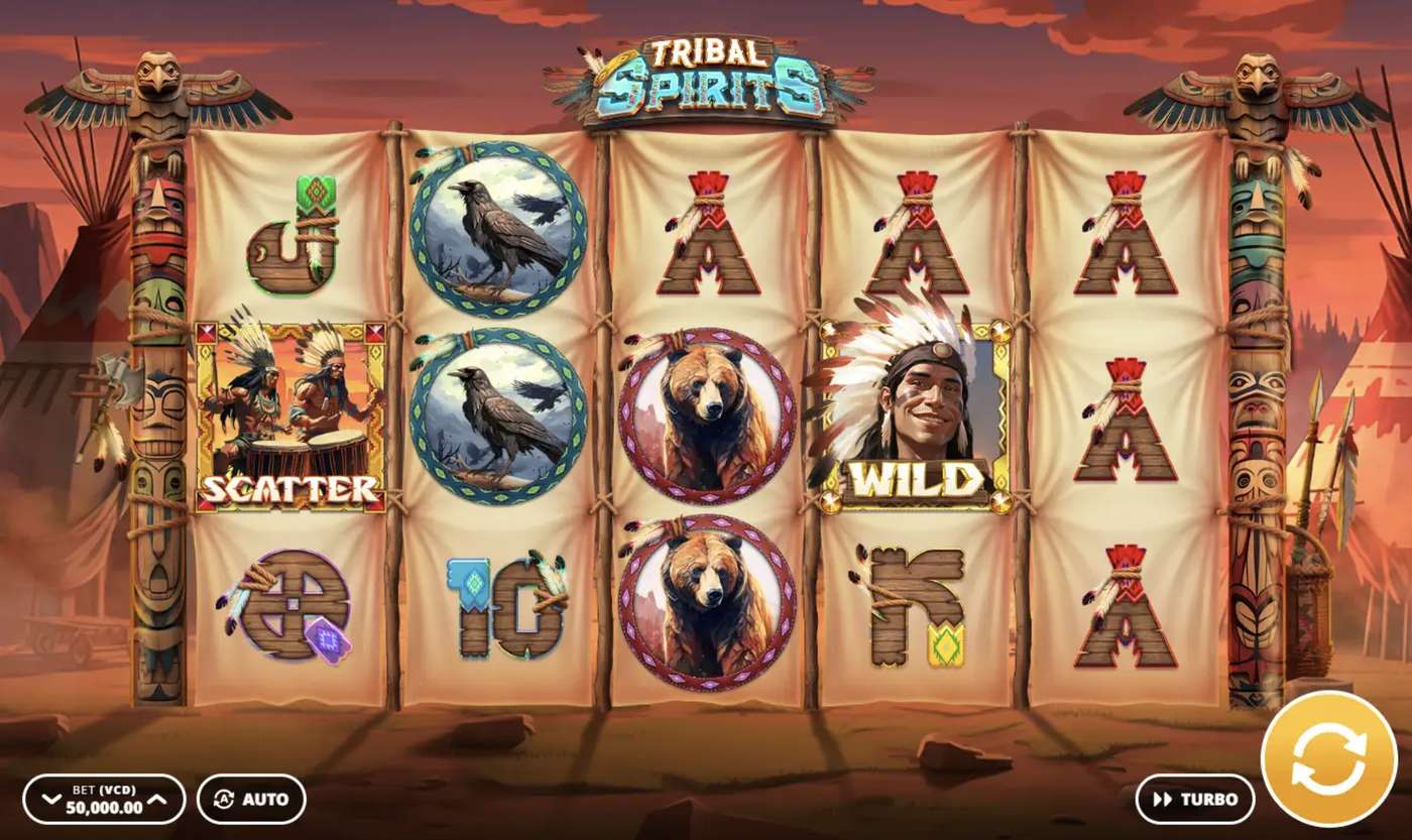 Tribal Spirits: image of main menu