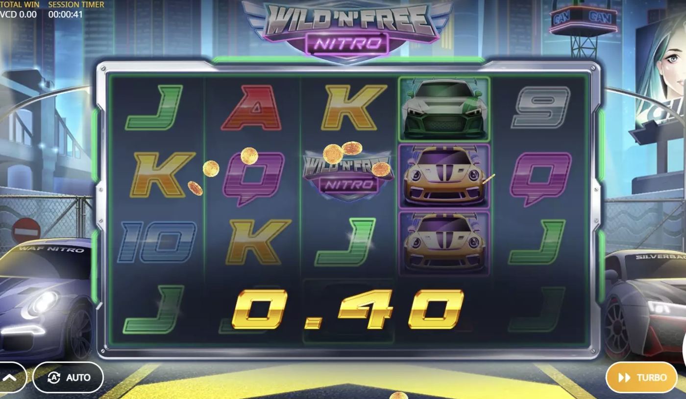 Wild 'N' Free Nitro: image of winning
