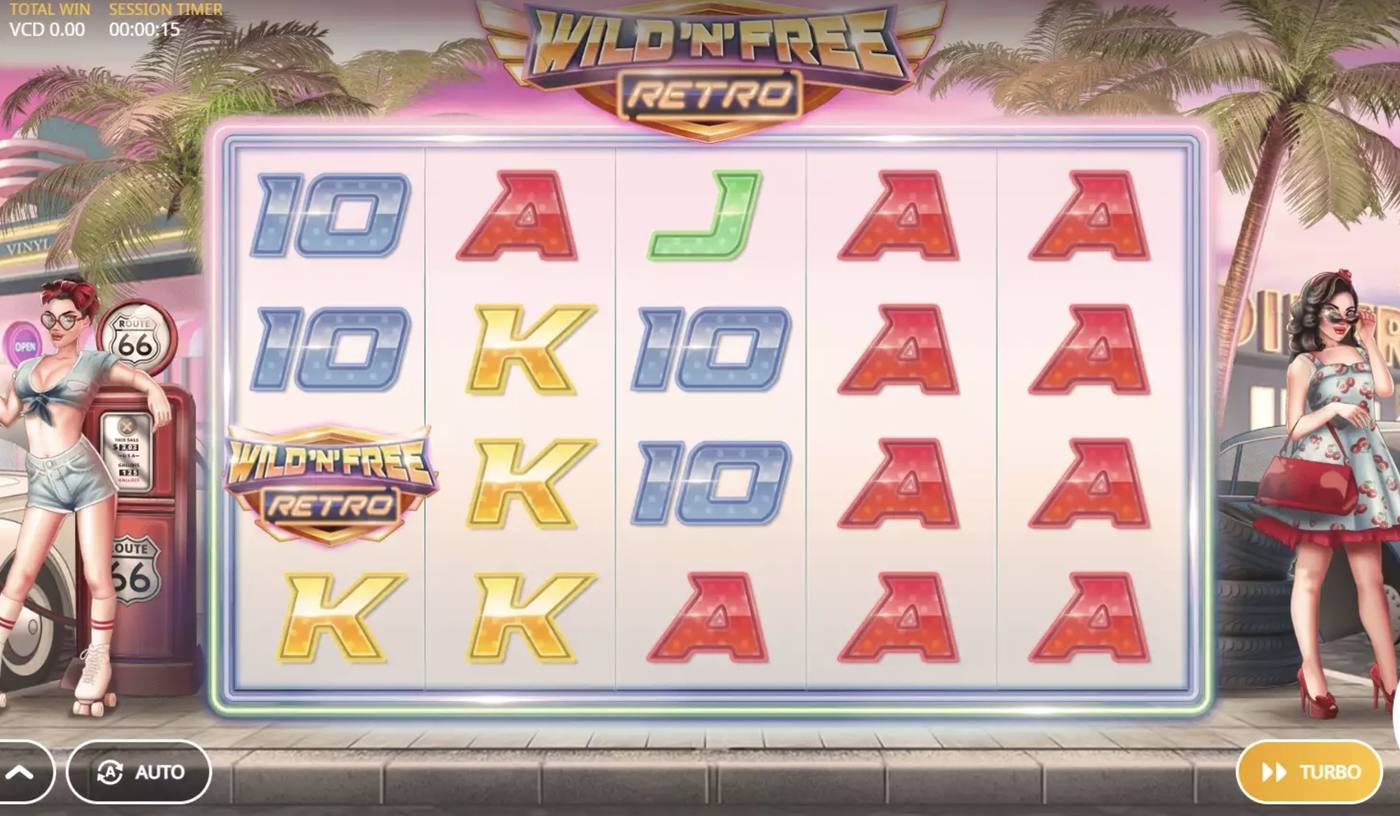 Wild 'N' Free Retro: image of main menu