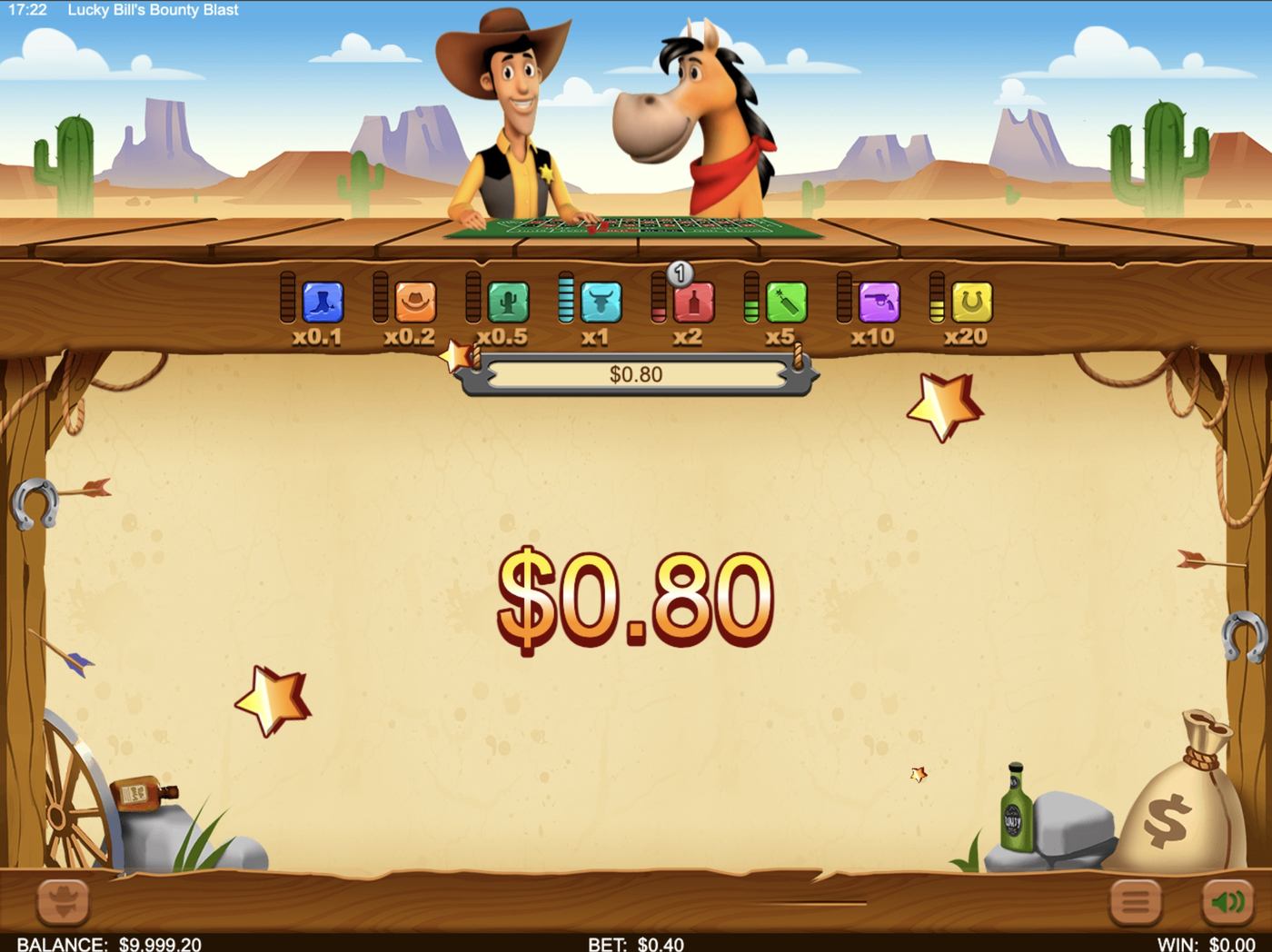 Lucky Bills Bounty Blast: image of winning