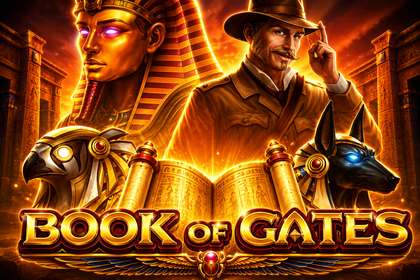 Book of Gates Online Slot Logo