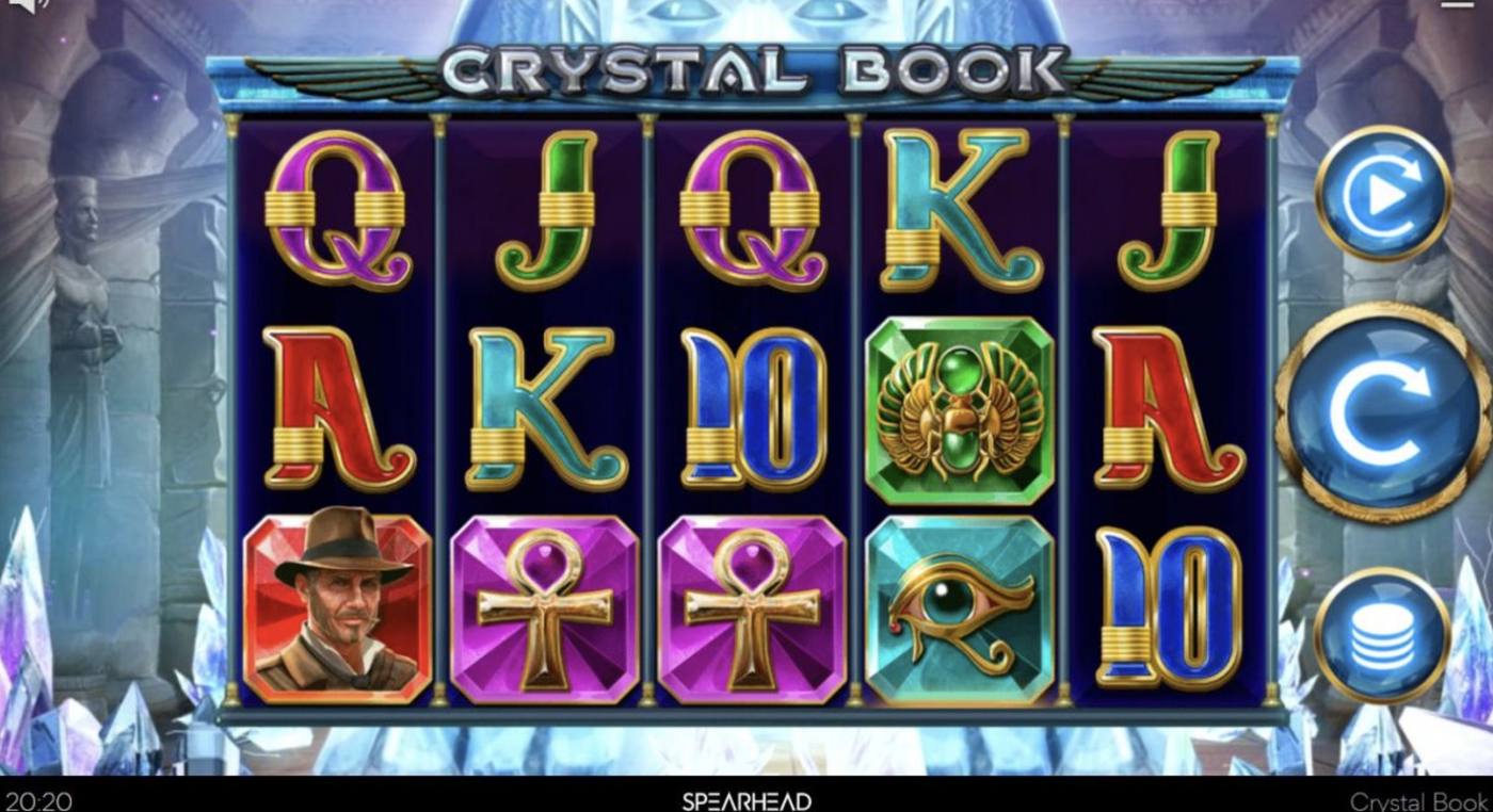 Crystal Book: image of main menu