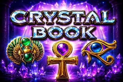 Crystal Book Online Slot Logo
