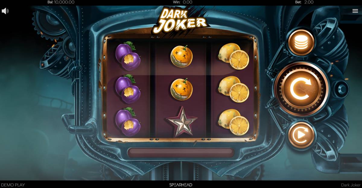Dark Joker: image of main menu
