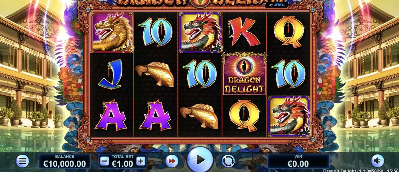 Dragon Delight: image of main menu