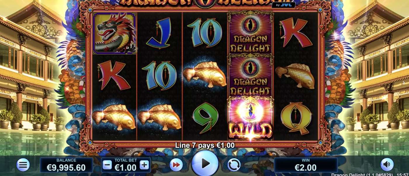 Dragon Delight: image of winning
