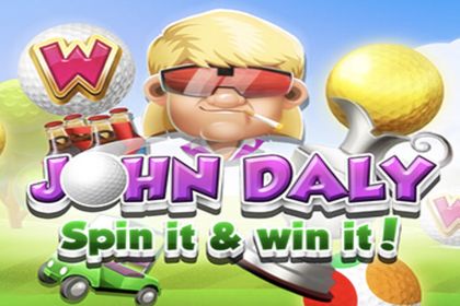 John Daly Spin it and Win it Online Slot Logo