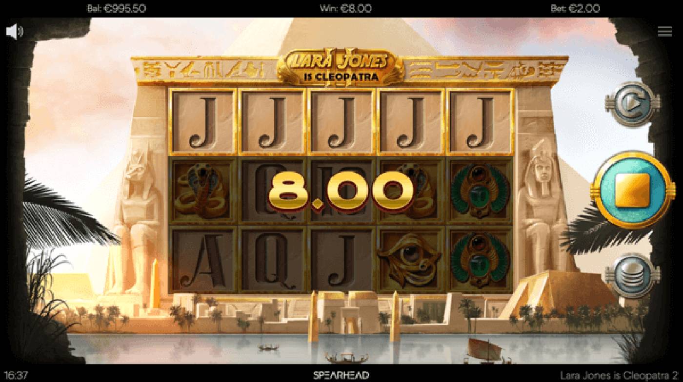 Lara Jones is Cleopatra 2: image of winning