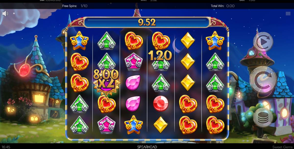 Sweet Gems: image of winning