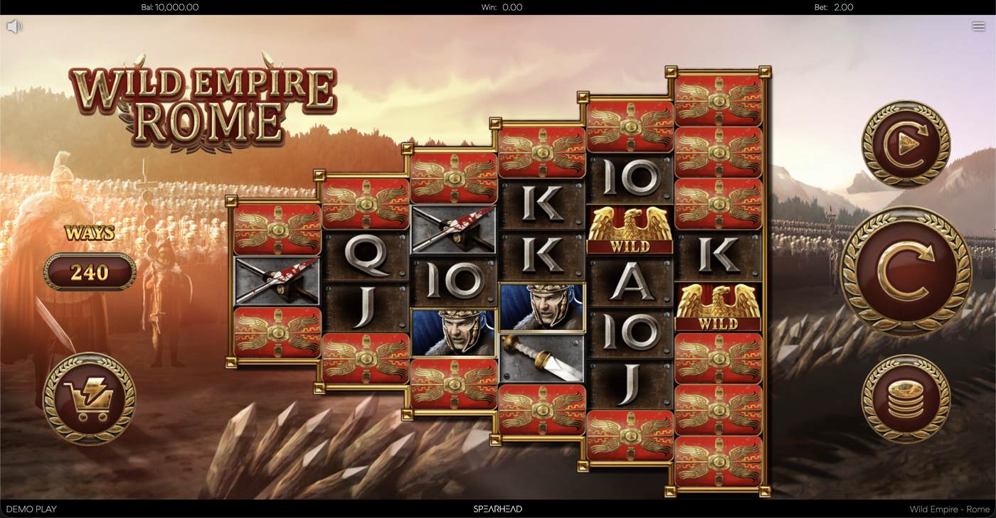 Wild Empire - Rome: image of main menu