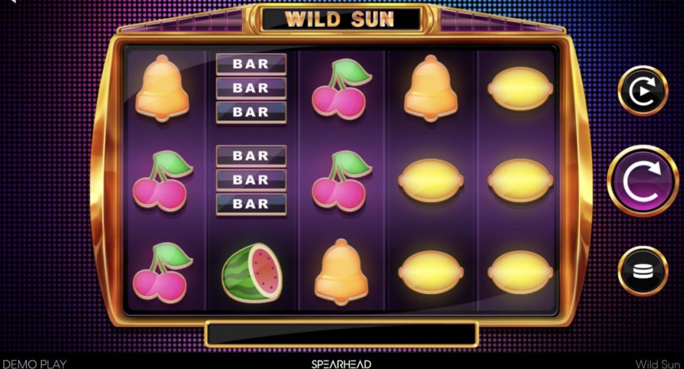 Wild Sun: image of main menu