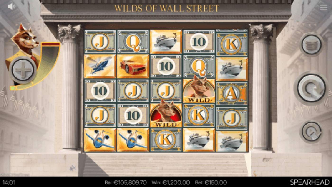 Wilds Of Wall Street: image of main menu