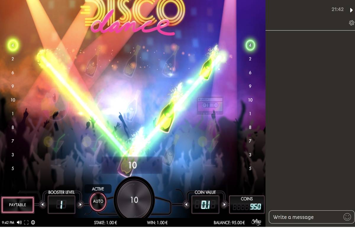 Disco Dance: image of winning