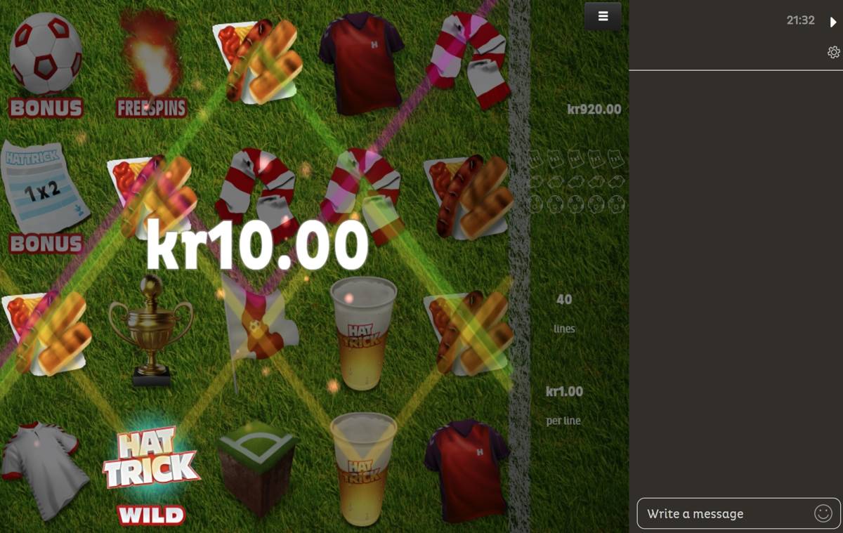 Hattrick: image of winning