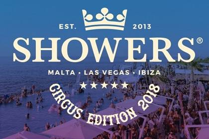 Showers Circus Edition Online Slot Logo
