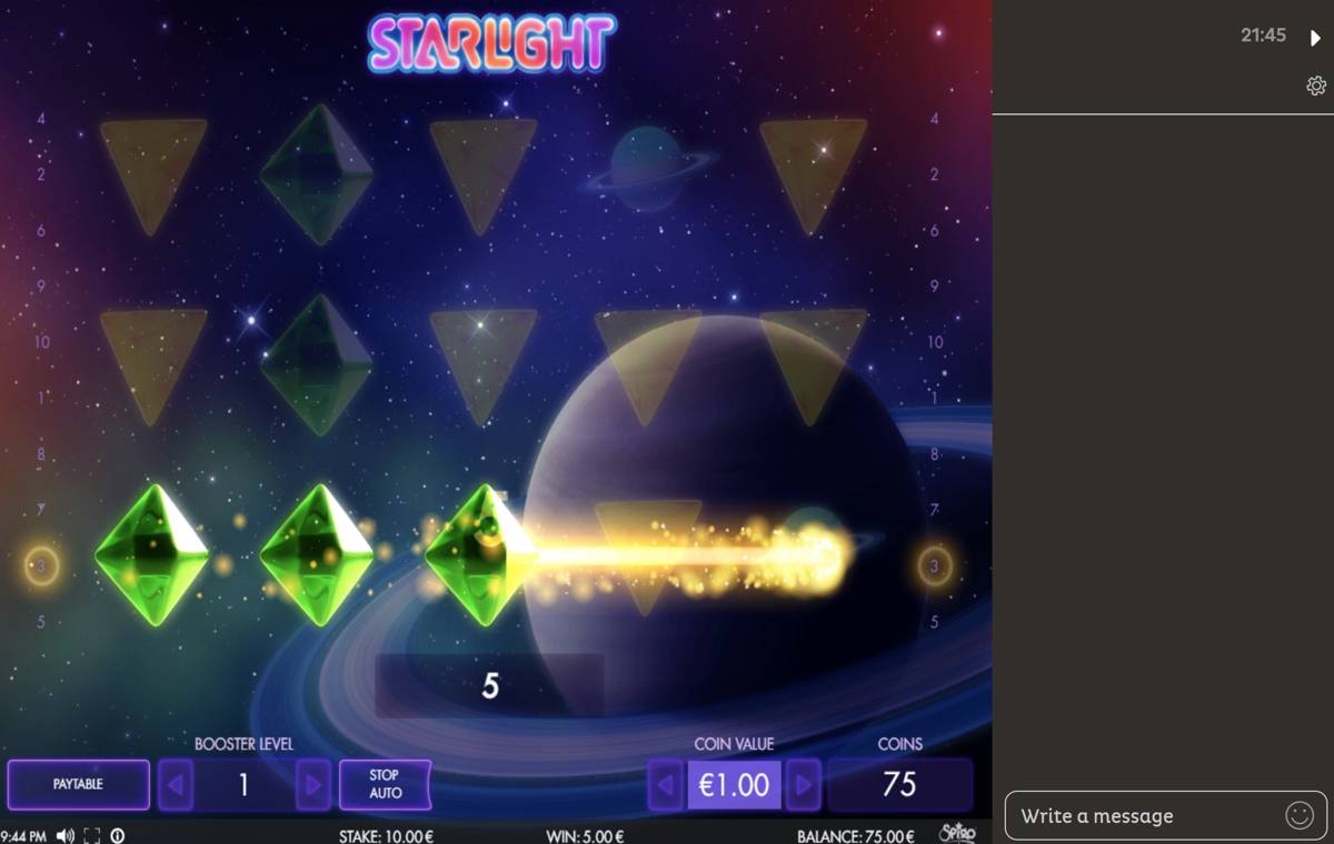 Starlight: image of winning