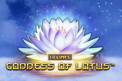 Goddess of Lotus 10 Lines Online Slot Logo