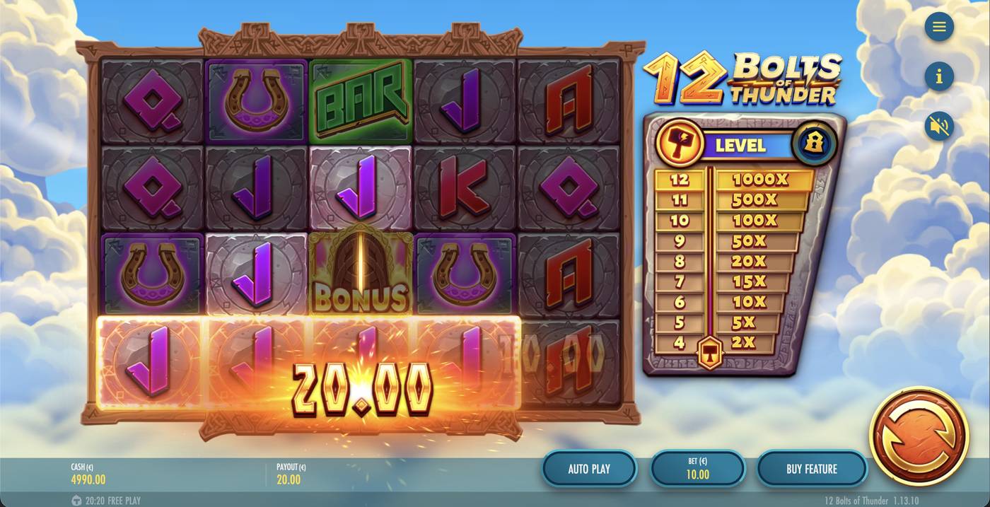 12 Bolts of Thunder: image of winning