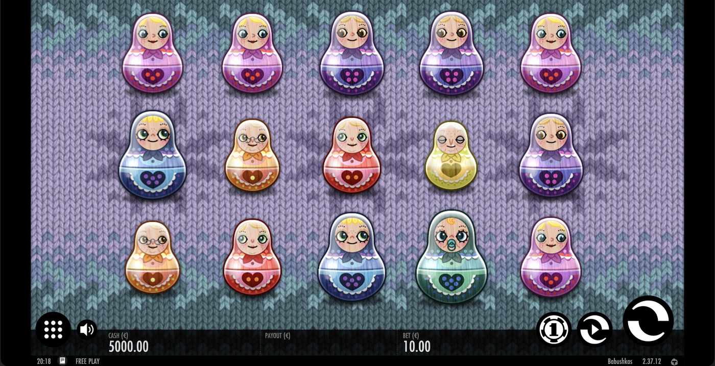 Babushkas: image of main menu