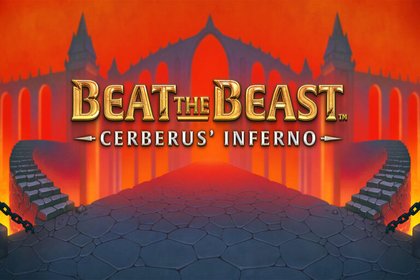 Beat the Beast: Cerberus’ Inferno Online Slot Logo
