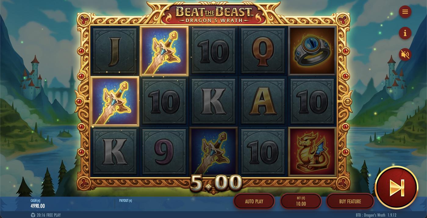 Beat the Beast: Dragon’s Wrath: image of winning