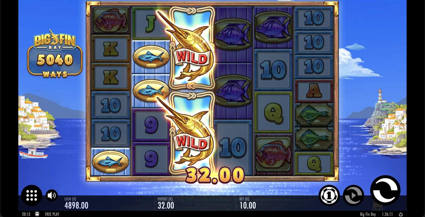 Big Fin Bay: image of winning