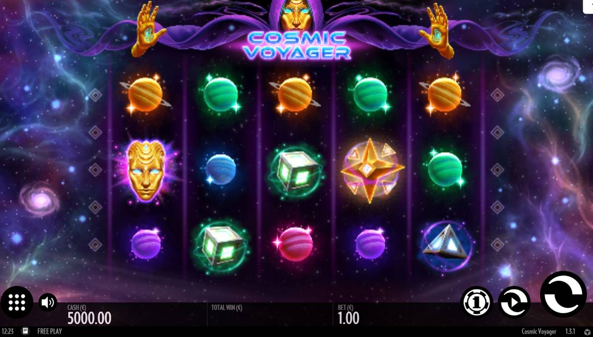 Cosmic Voyager: image of main menu