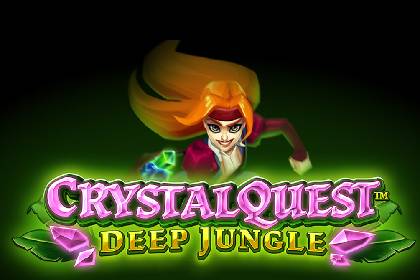 Crystal Quest Deep Jungle Online Slot Logo