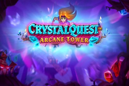 Crystal Quest: Arcane Tower Online Slot Logo